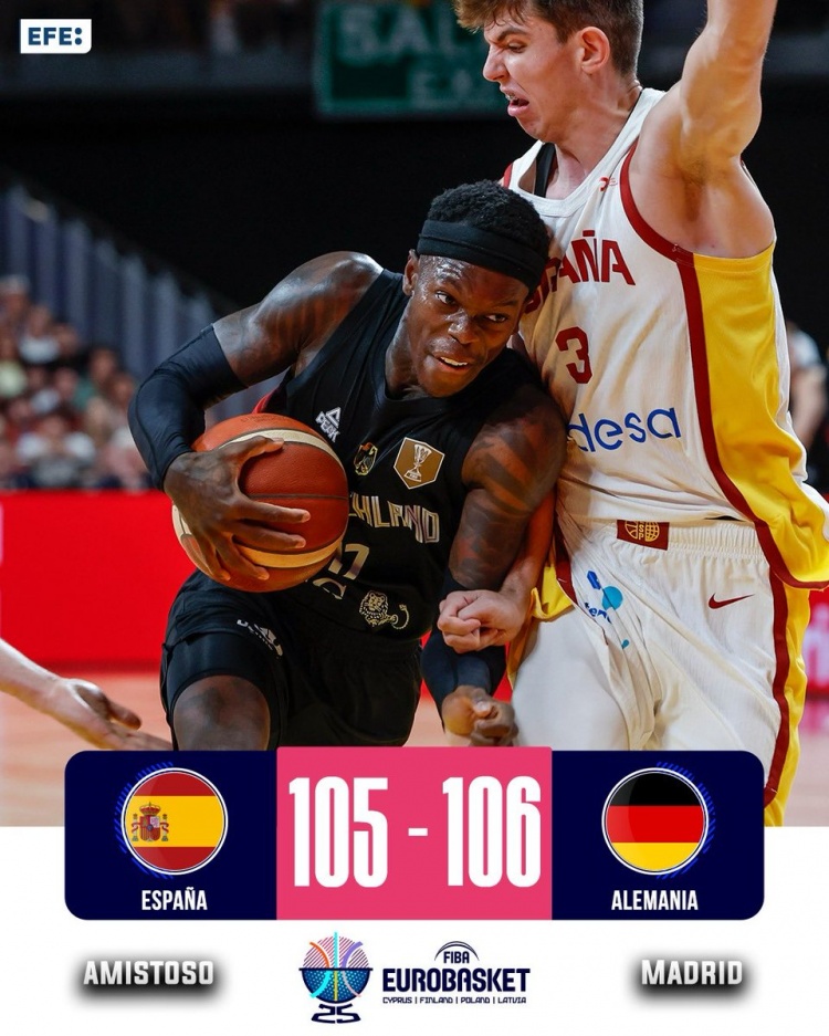 星空体育app下载-热身赛德国106-105战胜西班牙 施罗德砍24分10助并完成准绝杀！